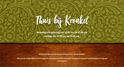 Desktop Screenshot of kronkel.nl
